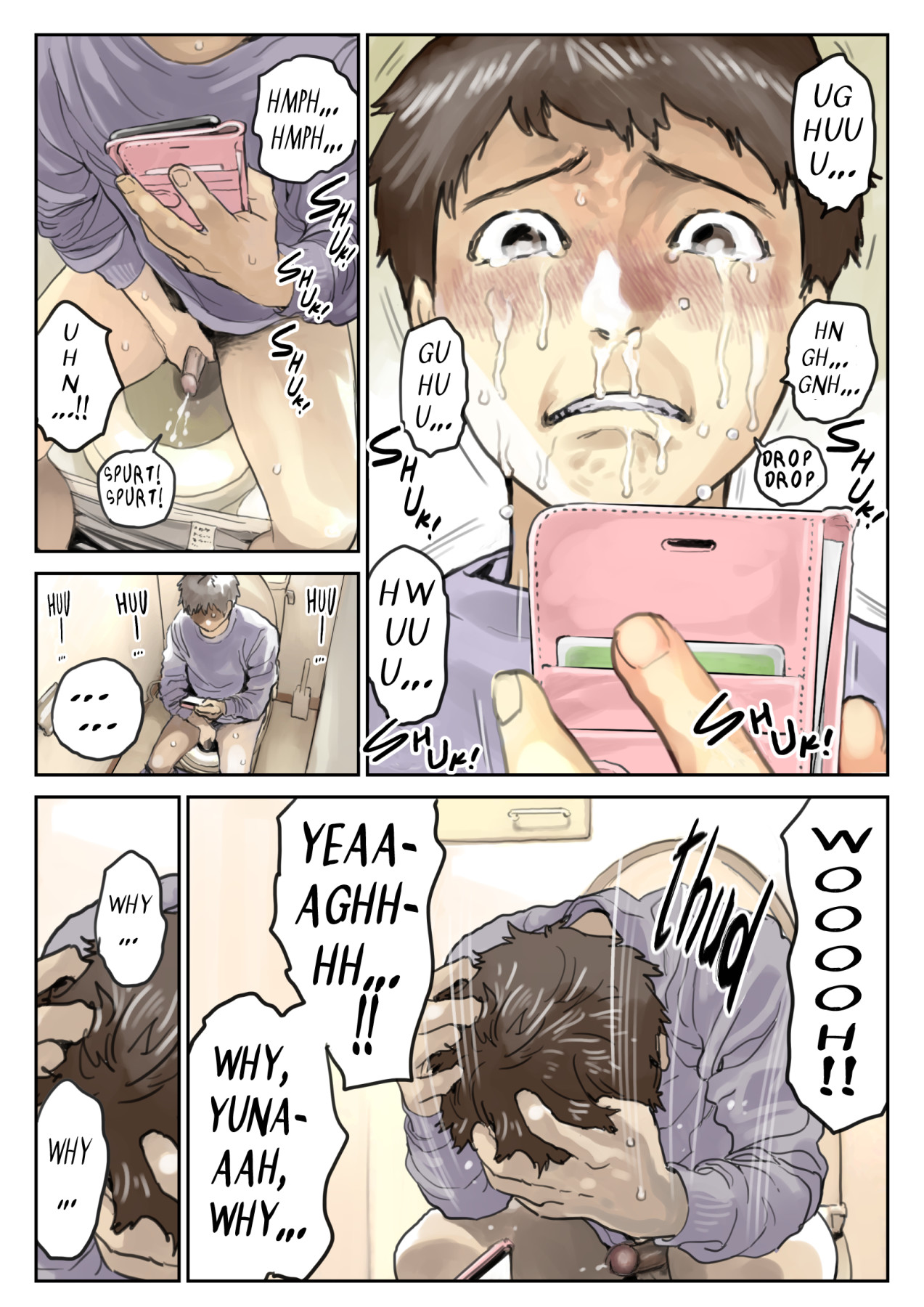 Hentai Manga Comic-I Just Snooped through Her Smartphone-Chapter 2-100